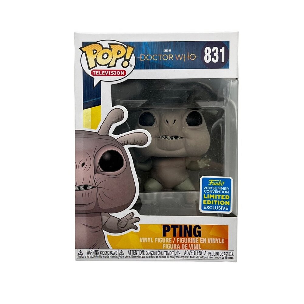 Funko Pop! Vinyl Figure - TV DR WHO #831 - Pting - SDCC 2019 Exclusive-NEW